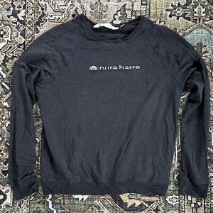 Pure Barre Tavi Charcoal Crewneck Sweatshirt